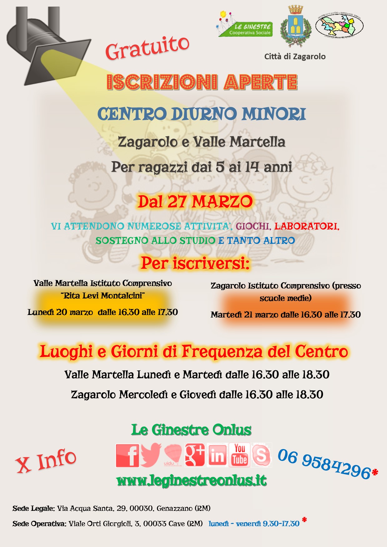 Centro Diurno Minori Le Ginestre Onlus